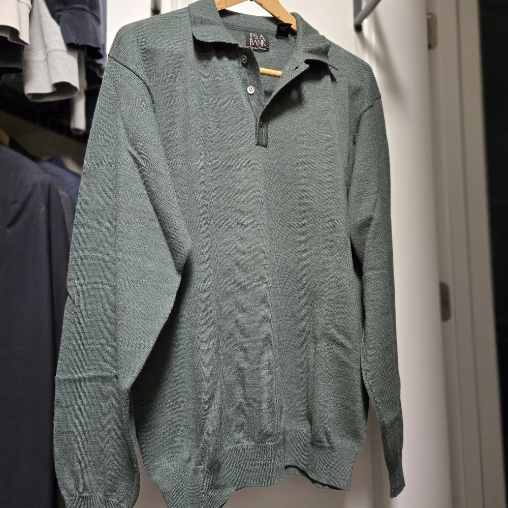 Jos. A. Bank Mens Merino Wool Pullover